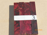 Australian #57 new Peppercorn spalted burl - Stabilized multi-colours - PEN blanks - Sold in packs