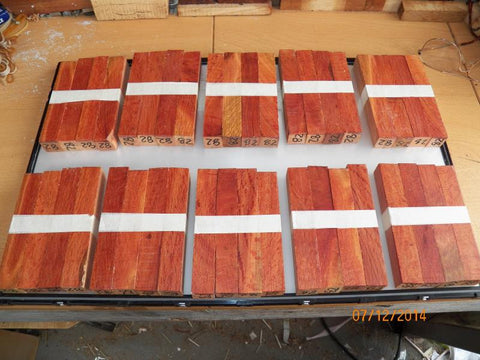 Australian #82st Rock-Oak tree wood - PEN blanks raw - Sold in packs of 4