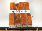 Australian #77st Loquate tree wood -PEN blanks raw- sold in packs