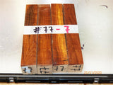 Australian #77st Loquate tree wood -PEN blanks raw- sold in packs