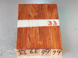 Australian #66st  Swamp Mullet Gum tree wood - PEN raw blanks - Sold in packs of 4