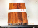 Australian #77st Loquate tree wood -PEN blanks raw- sold in packs