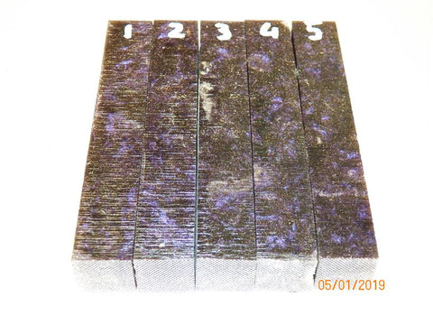 Experimentation with epoxy resin and 2 shades of Purple-Pen Blanks - Sold singly