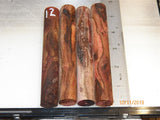 Australian #44 Shiraz Red Vine - Stabilized clear rounded PEN blanks