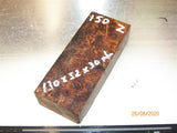 Australian #57 Peppercorn tree burl spalted Stabilized clear - Knife & other blanks - Sold singly