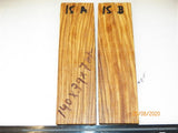 Australian #21 Olive wood Raw - KNIFE scales - Sold in pairs/sets