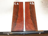 Australian #95st Red-Oak STABILISED Knife scales - Book-matched - Sold in pairs