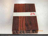 Australian #88st (straigh cut) Brown Mahogany - PEN blanks - Sold in packs