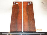 Australian #95st Red-Oak STABILISED Knife scales - Book-matched - Sold in pairs