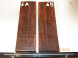 Australian #95st Red-Oak STABILISED Knife scales - Book-matched - Sold in pairs