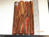 Australian #44 Shiraz Red Vine - Stabilized clear rounded PEN blanks