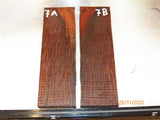 Australian #95st Red-Oak STABILISED Knife scales - Book-matched - Sold in pairs