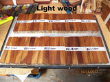 Australian #63 Earleaf Acacia PEN blanks - Dark and Light wood - Sold in packs