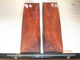 Australian #95st Red-Oak STABILISED Knife scales - Book-matched - Sold in pairs