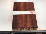 Australian #88st (straigh cut) Brown Mahogany - PEN blanks - Sold in packs