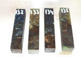 Australian woods and acrylic 4" long castings (Resifills) PEN blanks-Page 1- Sold singly