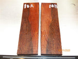 Australian #95st Red-Oak STABILISED Knife scales - Book-matched - Sold in pairs