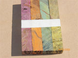 Australian #57 new Peppercorn spalted burl - Stabilized multi-colours - PEN blanks - Sold in packs