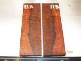 Australian #95st Red-Oak STABILISED Knife scales - Book-matched - Sold in pairs