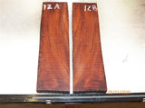 Australian #95st Red-Oak STABILISED Knife scales - Book-matched - Sold in pairs