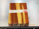 Australian #16 Black Wattle 2 Tone wood raw - PEN blanks - Sold in packs