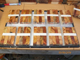 Australian #36z Cootamundra Wattle tree wood - PEN blanks Diagonal cut - Packs of 4