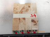 Australian #10B Poplar tree Burl - PEN blanks raw - Sold in packs