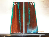 Australian #95st Red-Oak RESIFILL Knife scales - Book-matched - Sold in pairs