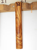 Australian #21 Majestic Olive wood - high grade Rounded PEN blanks-Sold singly