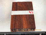 Australian #88st (straigh cut) Brown Mahogany - PEN blanks - Sold in packs