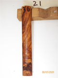 Australian #21 Majestic Olive wood - high grade Rounded PEN blanks-Sold singly