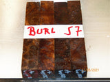 Australian #57st Peppercorn Spalted Stabilised- PEN blanks - Sold in packs