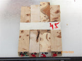 Australian #10B Poplar tree Burl - PEN blanks raw - Sold in packs