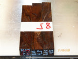 Australian #57st Peppercorn Spalted Stabilised- PEN blanks - Sold in packs