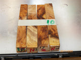 Australian #17z (diagonal) Silver Wattle raw PEN blanks - sold in packs