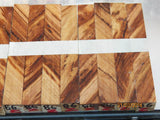 Australian #86z (diagonal cut) Scribbly Gum - PEN blanks - Sold in packs