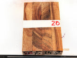 Australian #42st Camphor Laurel wood (local)- PEN blanks raw - Sold in packs of 4 blanks