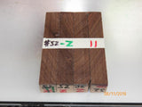 Australian #52z (diagonal cut) Walnut tree wood (local) - PEN blanks - Sold in packs