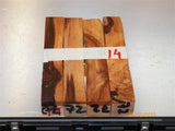 Australian #72 Granny Smith Apple tree wood (aged) - PEN blanks Straight cut -Sold in packs