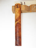 Australian #21 Majestic Olive wood - high grade Rounded PEN blanks-Sold singly