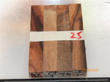 Australian #42st Camphor Laurel wood (local)- PEN blanks raw - Sold in packs of 4 blanks