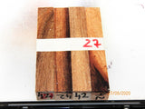 Australian #42st Camphor Laurel wood (local)- PEN blanks raw - Sold in packs of 4 blanks
