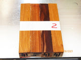 Australian #41st Cherry Plum tree wood - raw PEN blanks   Sold in packs of 4