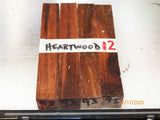 Australian #95st Red-Oak Heartwood wood - PEN blanks - Sold in packs