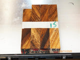 Australian #18-O/Z (Old, Diagonal cut) Golden Wattle - PEN blanks raw - Sold in packs