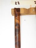 Australian #22 Olive root burl wood -A1 grade -RAW - Rounded PEN blanks - sold singly