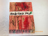 Australian #65 Sugar Gum tree Spalted -Stabilised PEN blanks - Sold in packs