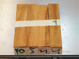 Australian #5 Yellow Gum tree wood - PEN raw blanks - Sold in packs of 4