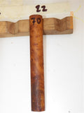 Australian #22 Olive root burl wood -A1 grade -RAW - Rounded PEN blanks - sold singly