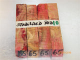 Australian #65 Sugar Gum tree Spalted -Stabilised PEN blanks - Sold in packs